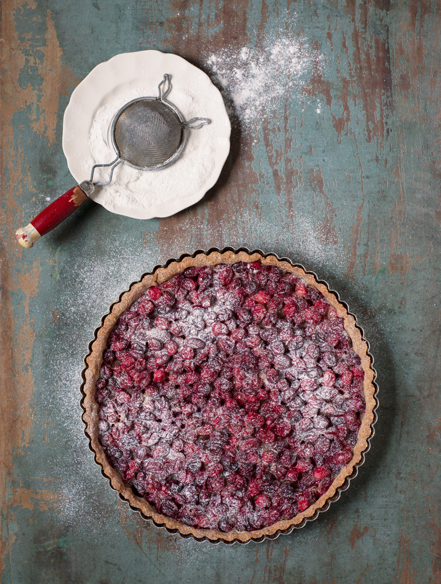 cranberry tart